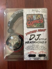 IHip Dj Style Headphones Marvel Comics Avengers X-Men Vintage (Noise Isolating)