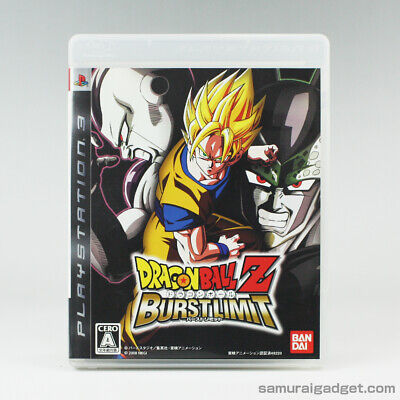 Dragon Ball Z Burst Limit (PS3, 2008) PlayStation 3 Video Game Disc & Case