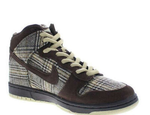 Size 10.5 - Nike SB Dunk High Pro Tweed 2004 for sale online | eBay