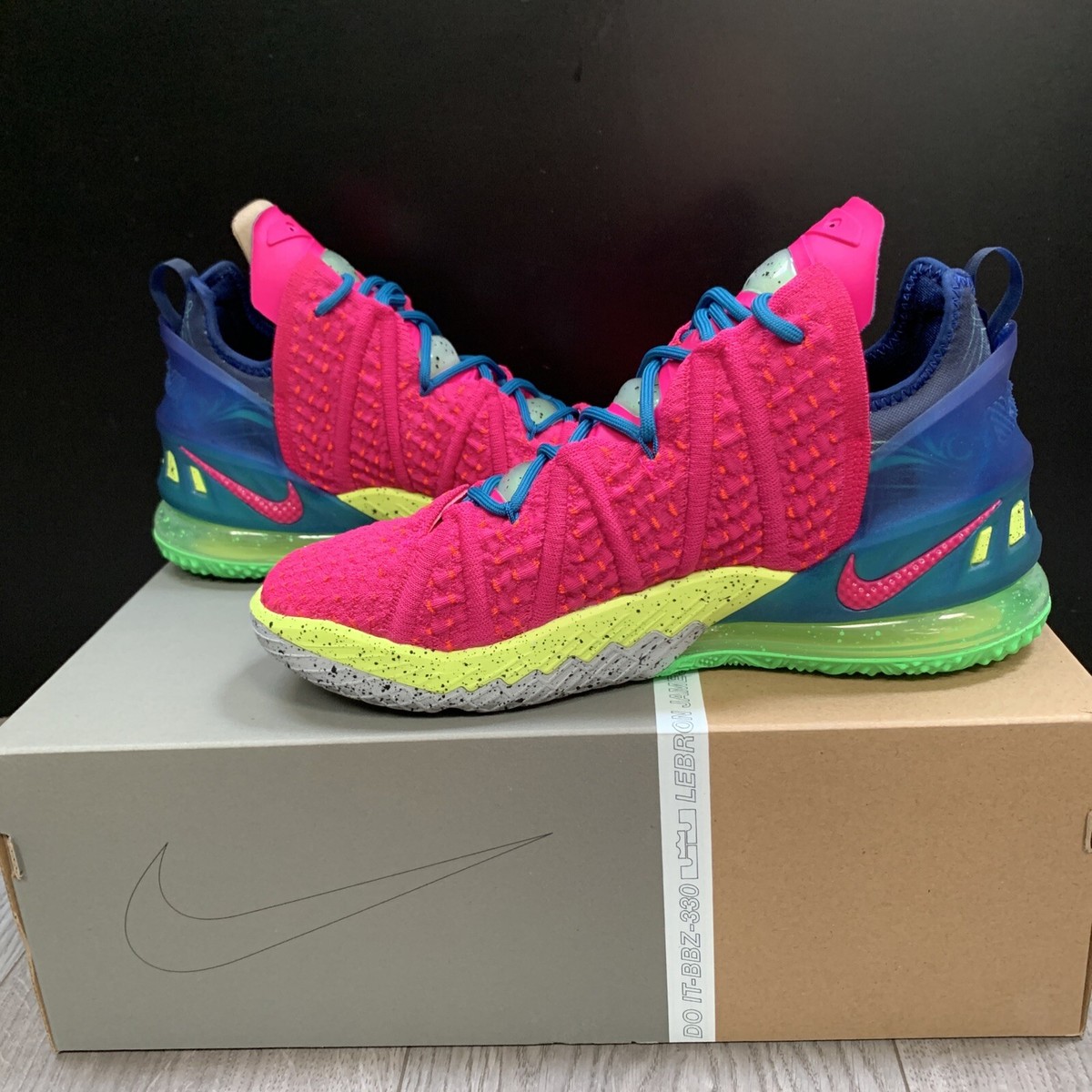 Size 9 - Nike LeBron 18 Los Angeles By Night 2020 | eBay