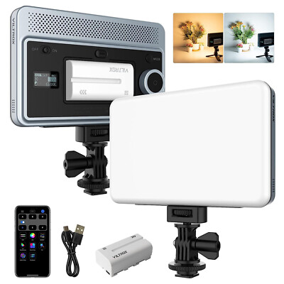 VILTROX 18W LED Video Light 2800-6800K Dimmable Fill Light On Camera Light Panel