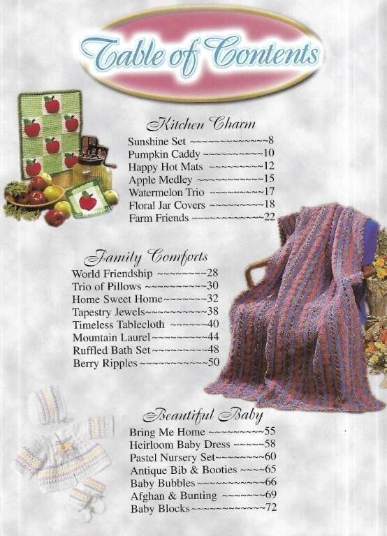 HB CROCHET PRIVATE COLLECTION BEAUTIFUL PATTERNS AFGHANS, BABY AND SO MUCH MORE! - Image 2 of 3