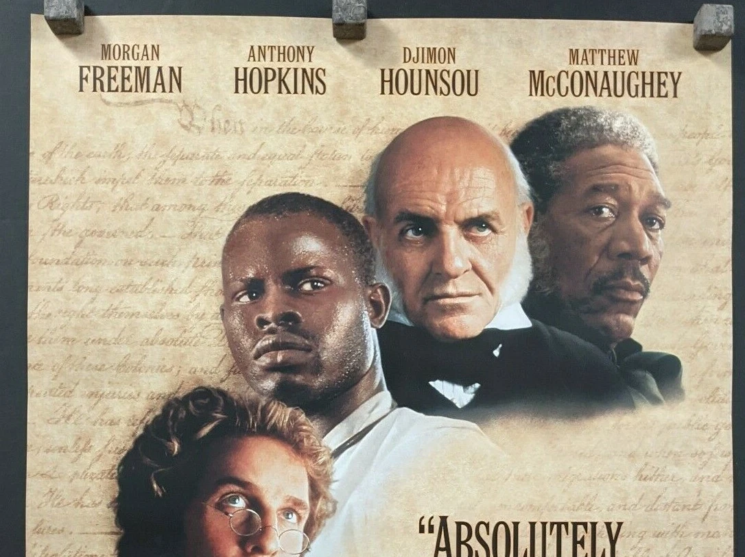 Amistad 1997 Steven Spielberg Original One Sheet Movie Poster 27x40 Rolled  | eBay