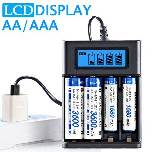 Ansmann Powerline 4 Light Professional AA, AAA Battery Charger With USB Port - View #7