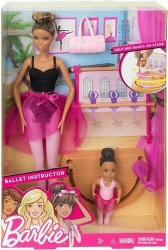 barbie ballet instructor playset and nikki doll