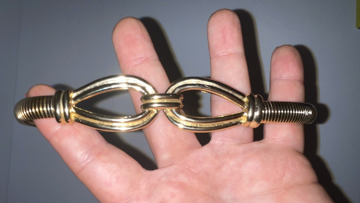 Vintage hattie carnegie Gold tone belt | eBay