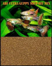 ULTRA GUPPY FOOD,MICRO BIT MIX,Guppy,Endlers,Tropical Fish,Guppies, ABF320