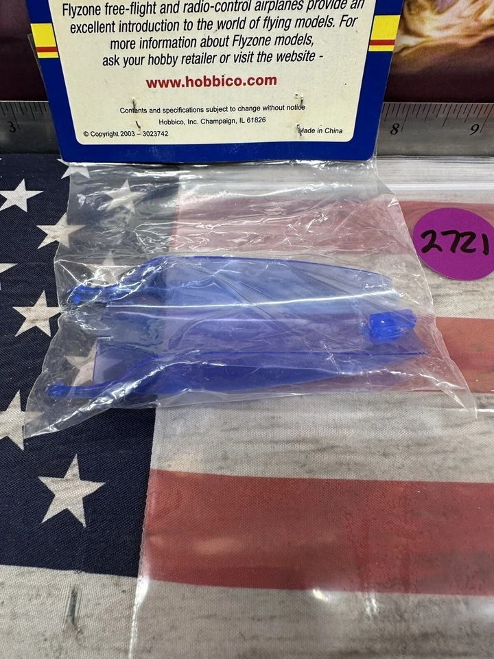 HOBBICO / FLYZONE HCAA3487 CANOPY HATCH W/SCREW for: SWIFT FLYER - Image 4 of 4