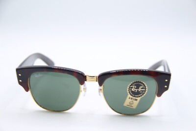 NEW RAY-BAN RB 0316-S MEGA CLUBMASTER 990/31 AUTHENTIC SUNGLASSES