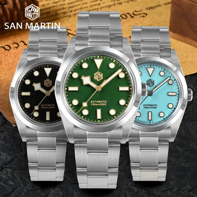 SAN MARTIN SN021-G-B3 BB36 Explore Climbing Automatic 37mm 10 ATM