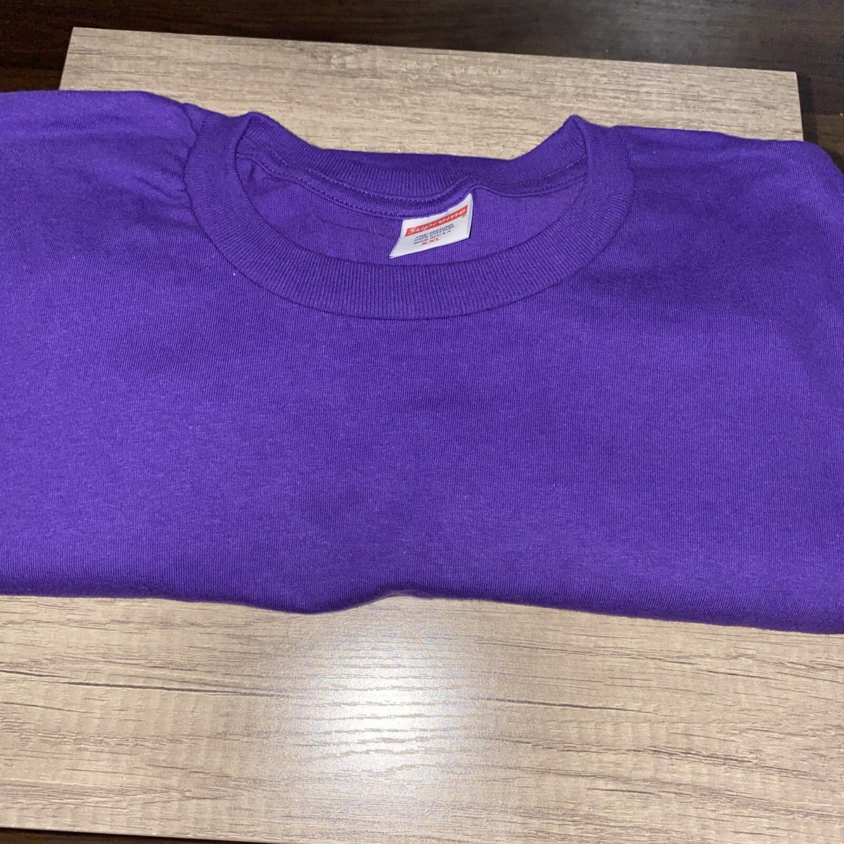 Supreme Blank Tee Purple Size 2XL | eBay Supreme Blank Tee Purple Size 2XL | eBay