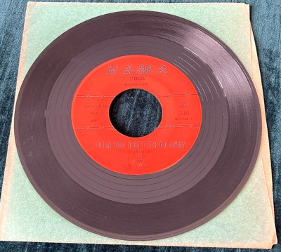 JC & the Tears: What'd I Say/Then You'd... 45 Kama rare NY rock/garage HEAR