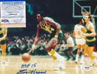 SPENCER HAYWOOD  SEATTLE SUPER SONICS  HOF 15   PSA AUTHENTICATED   SIGNED 8x10