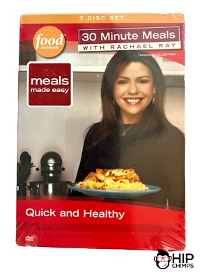 Food Network Star Rachel Ray 3 DVD Set 30 Minute Meals Quick and