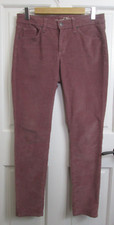 NWOT Universal Thread Mauve Corduroy Pants Womens Size 6 32x28 Skinny 71-33585