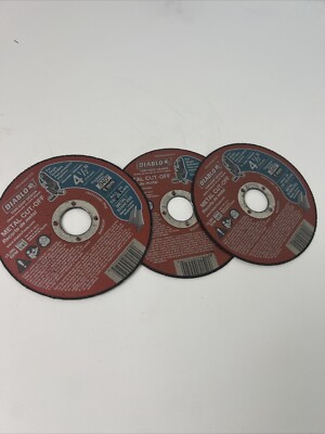 Diablo DBD045040101F 4-1/2'' Metal Cut Off Disc - Thin Kerf (3)