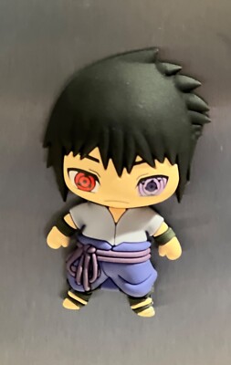 Monogram   Naruto: Shippuden Sasuke Uchiha    3D Foam Magnet   Ships Free