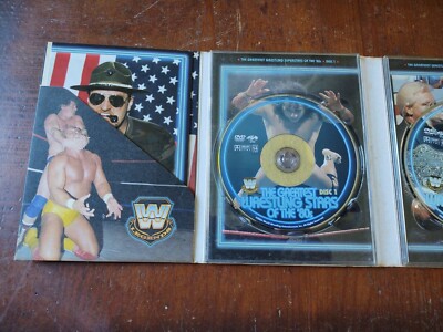 WWE WWF Greatest Stars of the 80s Wrestling 3 Disc DVD Set Hulk