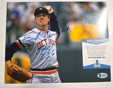 Frank Tanana Autographed Signed 8x10 Beckett Coa #Z10941