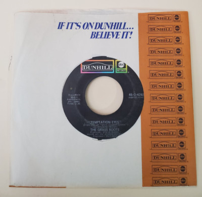 Grass Roots TEMPTATION EYES / KEEPIN' ME DOWN (ROCK 45) #4263 PLAYS VG++