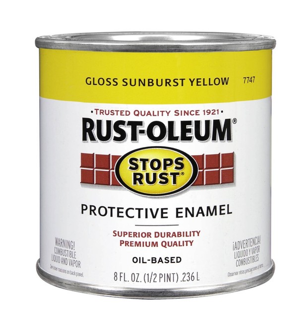 RustOleum 7747730 High Performance 1/2 Pint Protective Enamel Oil Base