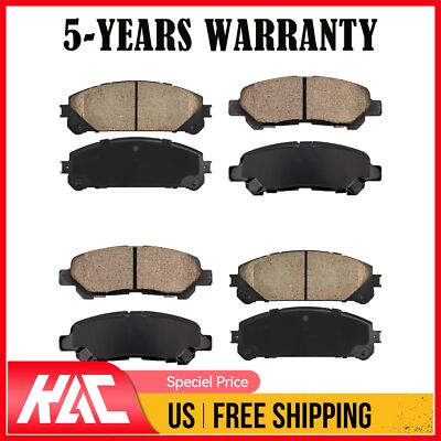 1324 1325 Front Rear Brake Pads for Toyota Highlander 2008 2009 2010 2011-2014