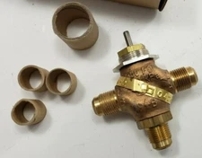 Invensys Siebe Valve Body VB-7312-000-4-02 1/2" Reduced Port 3-way Mixing 2.2Cv