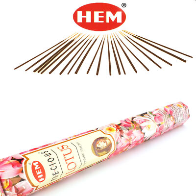 Precious LOTUS von HEM 20 RäucherSTÄBCHEN Original Indien Incense
