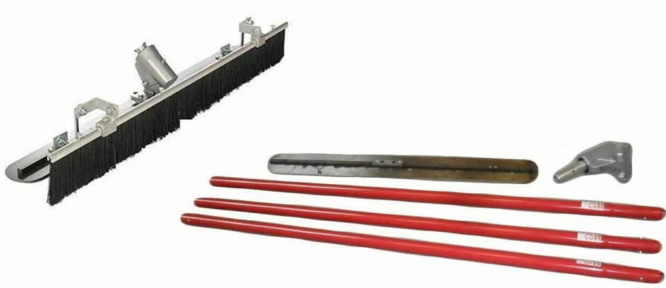 LTS UK CONCRETE BULL FLOAT NEW 900 x 200 mm steel + brush
