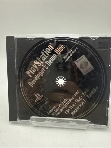 Sony Playstation 1 Developers Demo CD 1995 DISC ONLY - Tested - READ LISTING