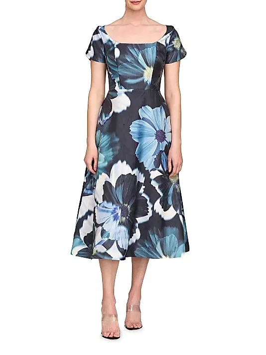 knee length dresses for ladies June Midi Dress – Kay Unger main image 1