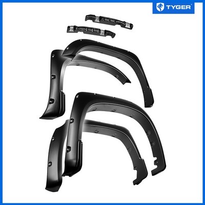 TYGER Bolt-Riveted Style Fender Flare fit 2014-2021 Toyota Tundra