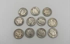 Lot Of 11 90% Silver Roosevelt Dimes 1946-1956 Mixed Dates