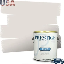 Acrylic Flat Interior Paint Smooth Application Low VOC Paint & Primer in One New