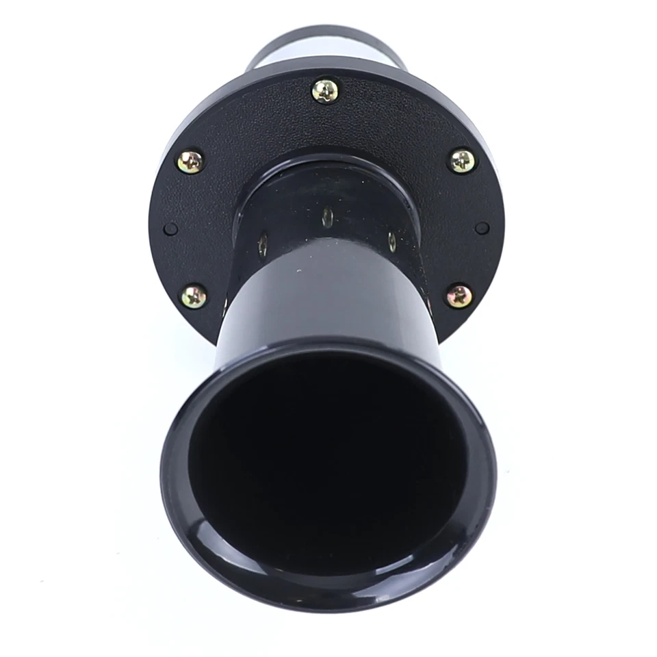 Retro Hupe Fanfare mit Oldtimer Klang Sound Universal Schwarz 12V - Bild 4 von 4