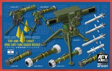 AFV Club AF35357 Spike Anti-tank Guide Missile System – USA Shipping