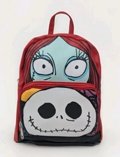 Nightmare Before Christmas Mini Backpack with Jack and Sally