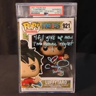 Funko Pop Animation #921 One Piece Luffytaro PSA Autographed Vinyl Figure