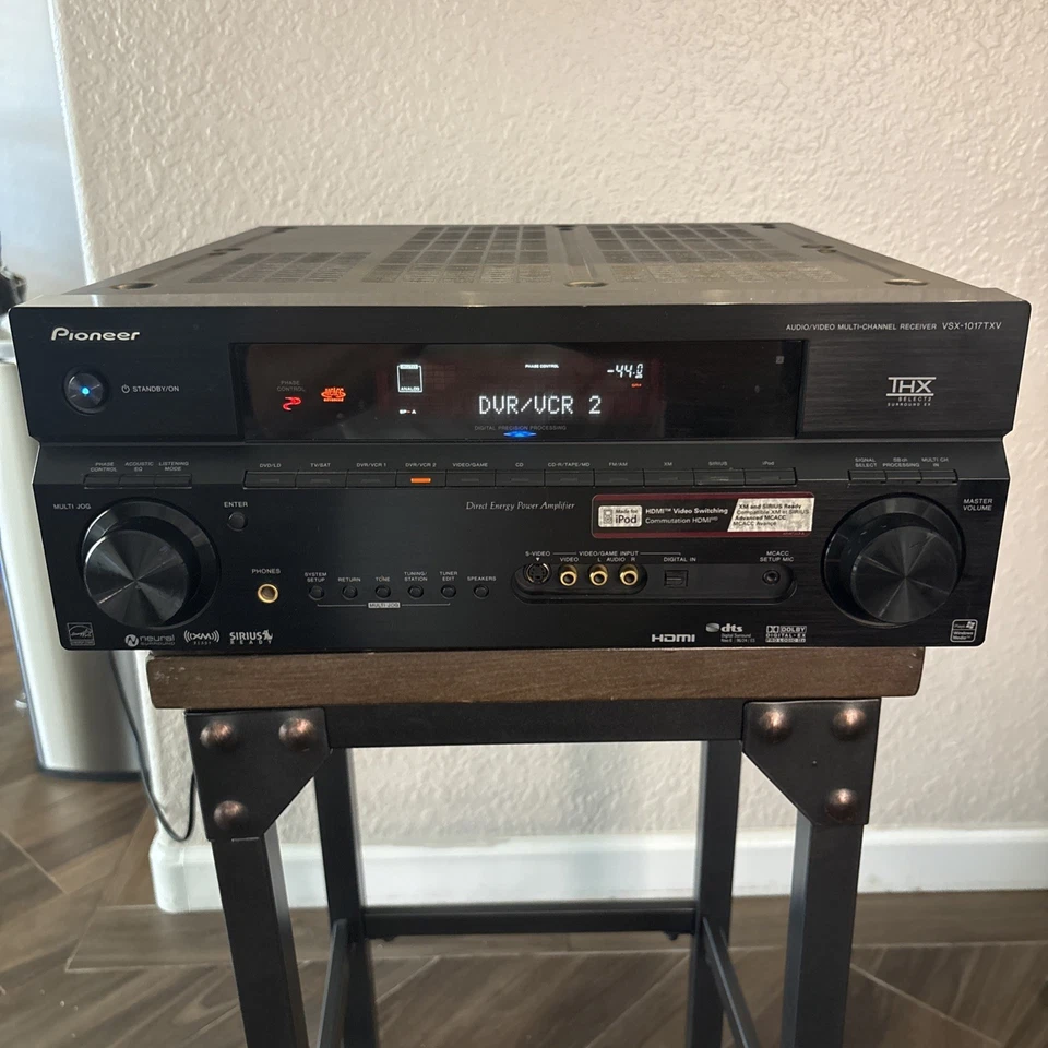 Pioneer VSX-1017TXV HDMI Home Theater Surround Sound Receiver, No Remote, Tested - Image 2 of 4