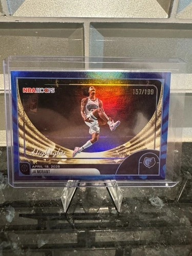 2025 Topps NBA Hoops Basketball Rainbow Purple & Blue Ja Morant #264