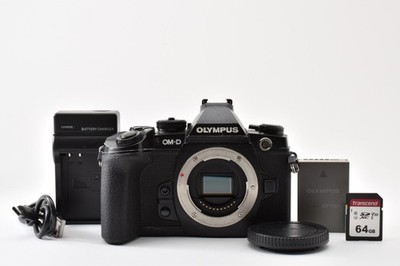 Olympus OM-D E-M1 16.3MP Mirrorless Digital Camera Black Body [EXC+++] Japan