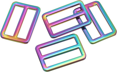 Metal Buckle Tri-Glide-Schieber Gurtbandgürtelversteller für Gurtbandhalter Lede