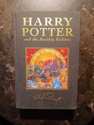 Harry Potter and the Deathly Hallows UK  Deluxe First Edition Hardcover