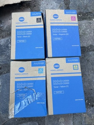 Konica Minolta Original Original TNP48K/C/M/Y Laser Toner Set für C3850/C3350
