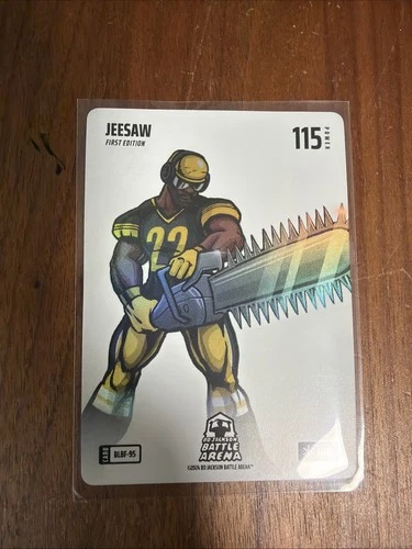 Bo Jackson Battle Arena JEESAW Blizzard Battlefoil BLBF-95 Steel 💎