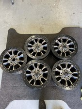 17" GREY/BLACK JEEP RUBICON EXTREME RECON X392 BEADLOCK WHEELS RIMS OEM #188