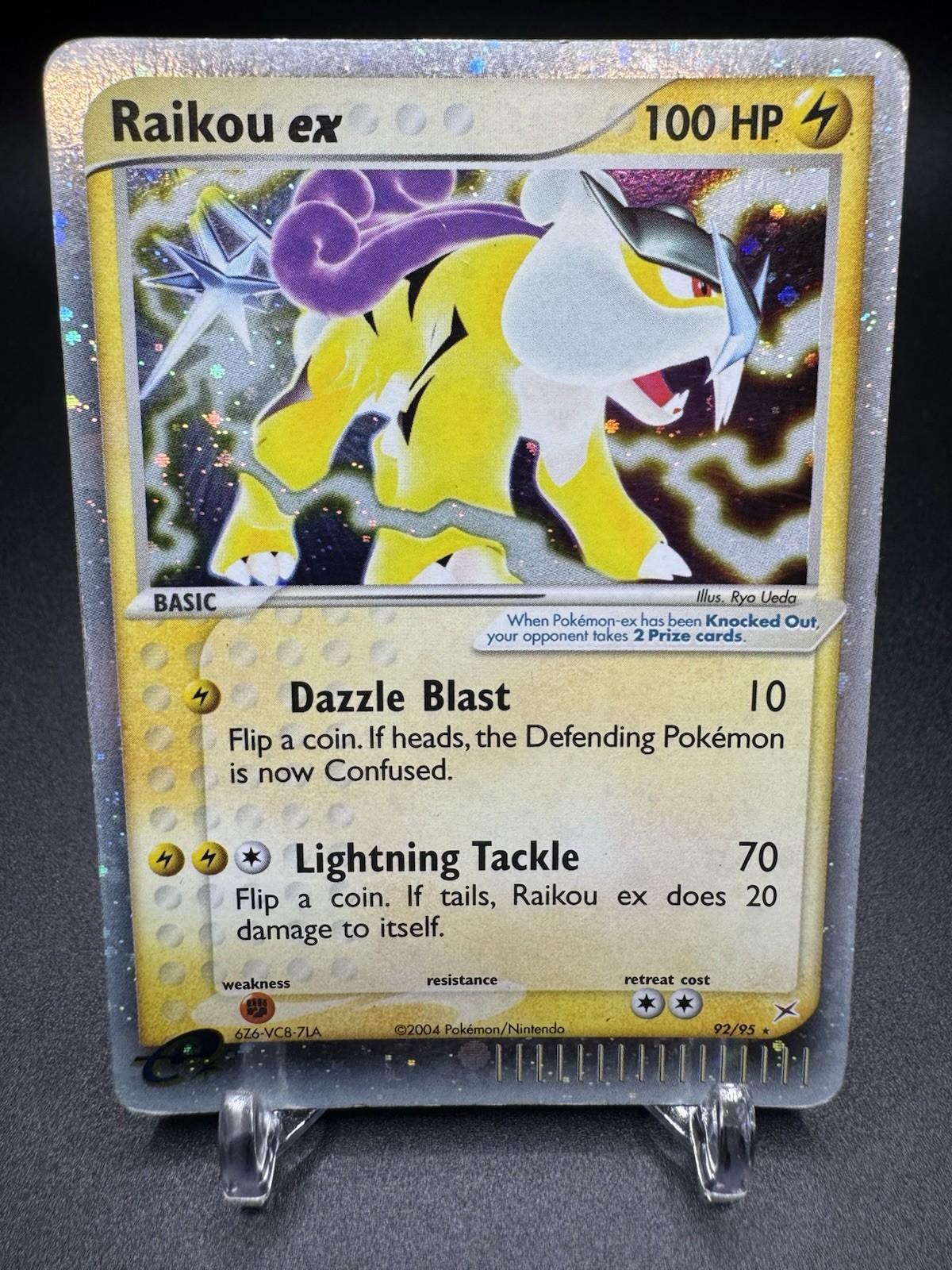 Ex Team Aqua vs Team Magma Raikou Ex 92/95 Holo