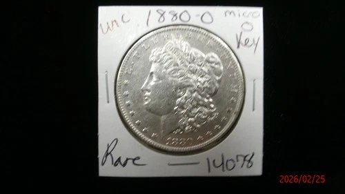 1880-O UNC Morgan Silver Dollar #4078