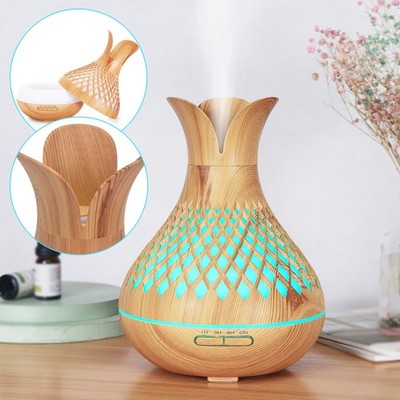 500ML Ultraschall Luftbefeuchter Öle Diffusor Aroma Diffuser mit Fernbedienung