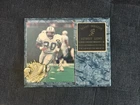 Barry Sanders Autographed Plaque